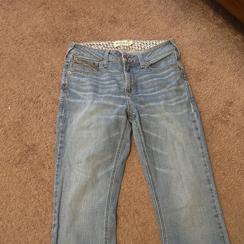Ariat Blue Straight Leg Jeans